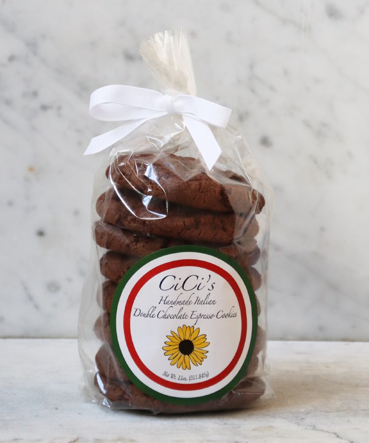 Cici's Chocolate Espresso Cookies, 8oz - DeLAURENTI